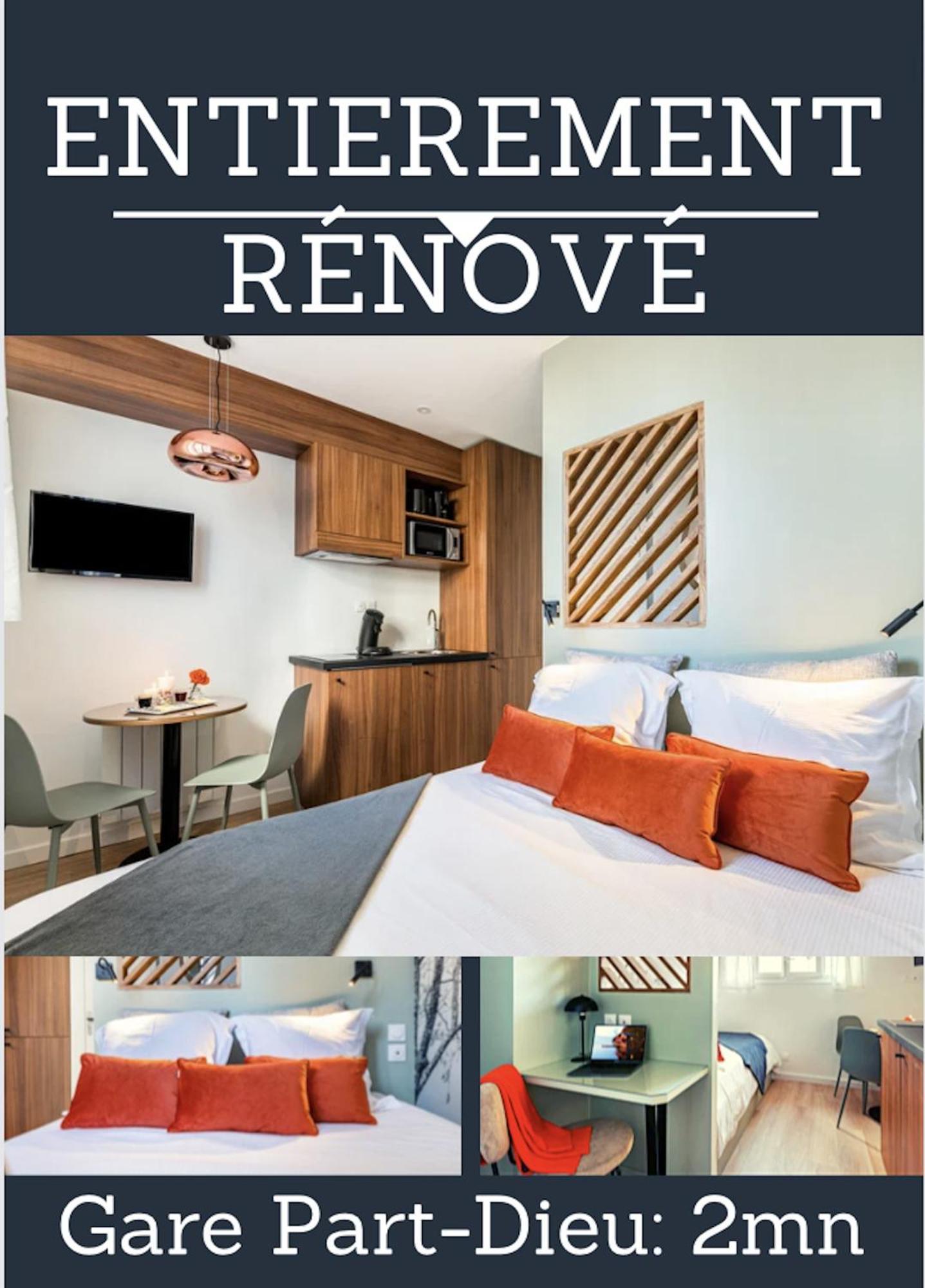 Studios Part-Dieu Gare - Homalyon Apartment